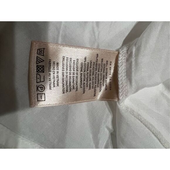 Maeve Anthropologie white dress size 10 - Picture 11 of 12